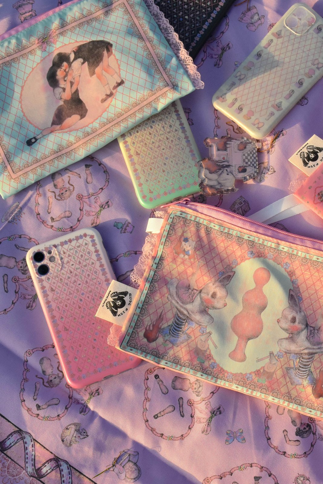 ROOM DOLL Zip Pouch, view 11