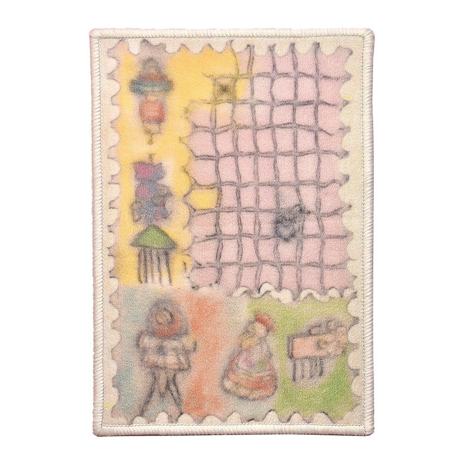 WHISPERING STONES Robot Rug, view 10