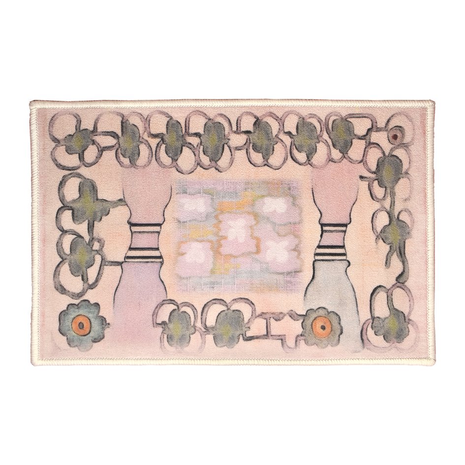 WHISPERING STONES Robot Rug, view 11