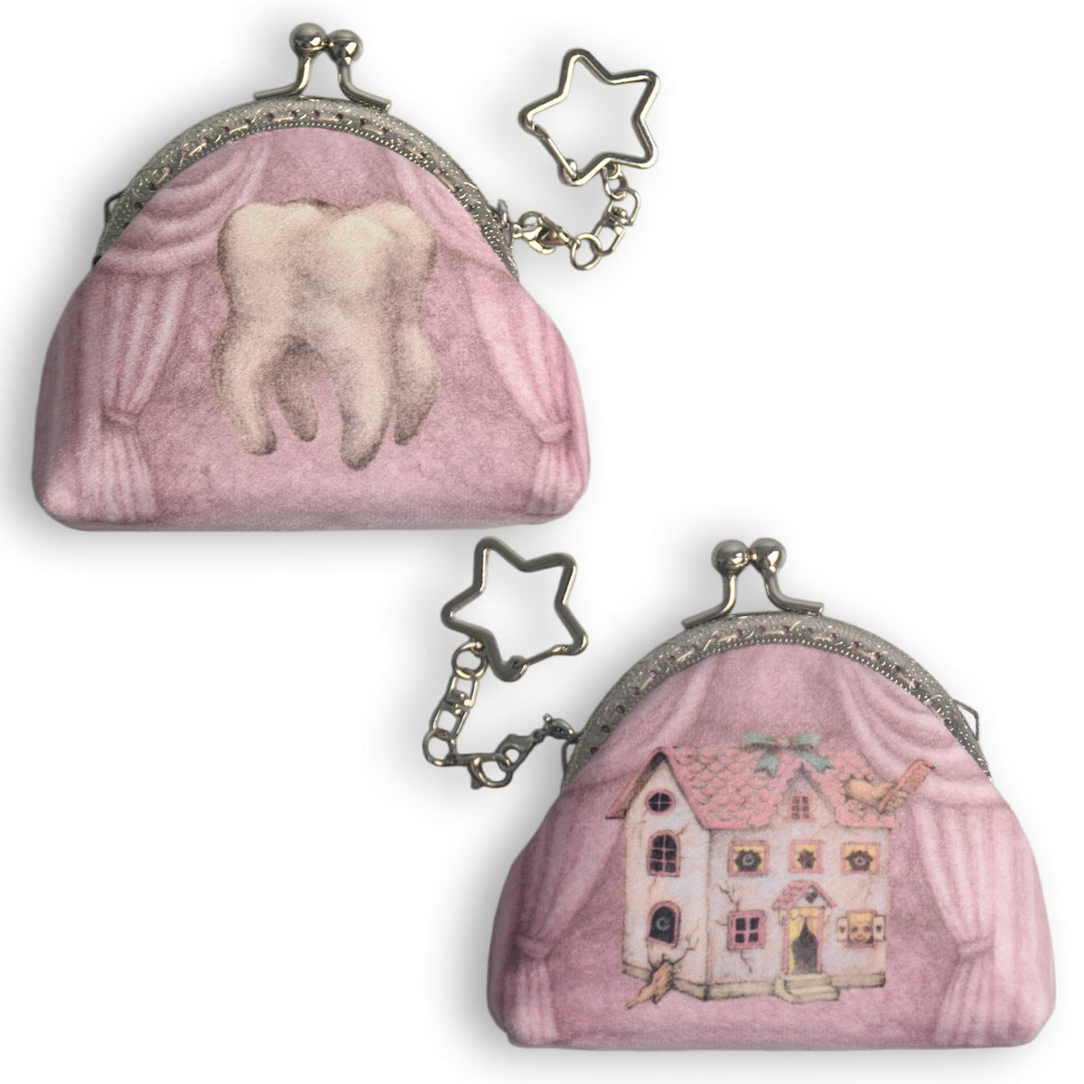 TOOTHMARE Mini Velvet Printed Crossbody Bag, view 9
