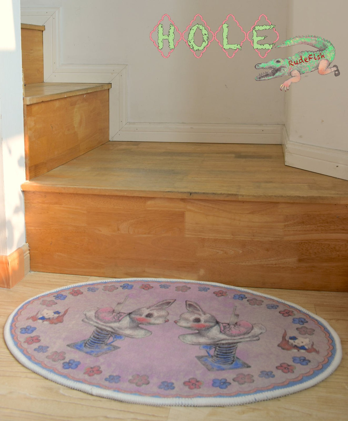 ROOM DOLL Rabbit Rug, view 5