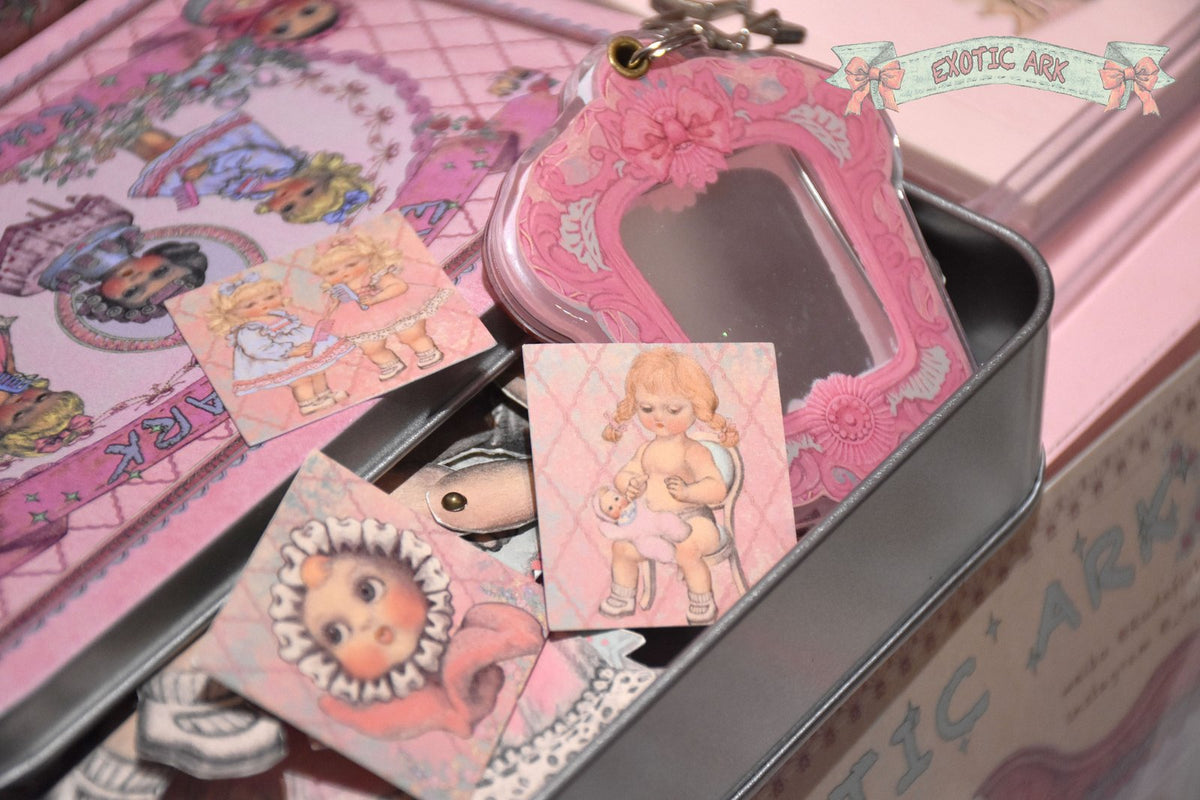 EXOTIC ARK Glitter Acrylic Mirror Charm, view 5