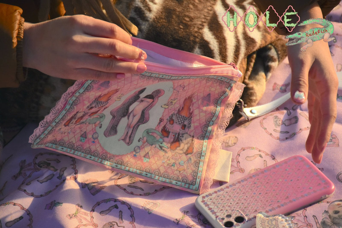ROOM DOLL Zip Pouch, view 13