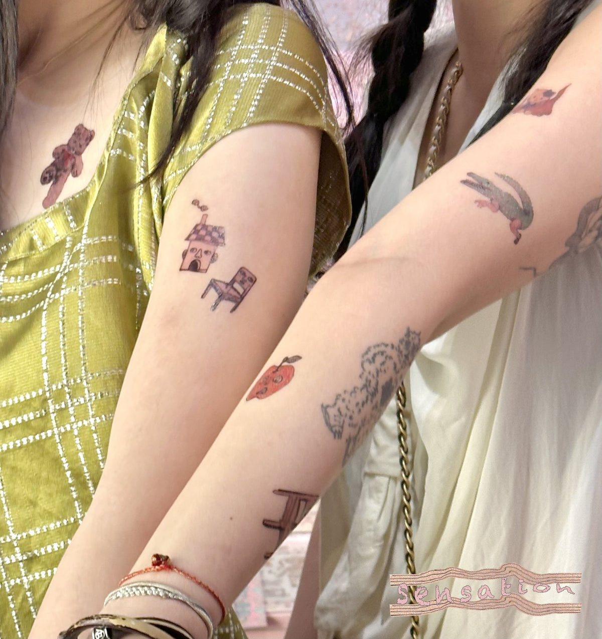 EXOTIC ARK Temporary Tattoo Sheet, view 6