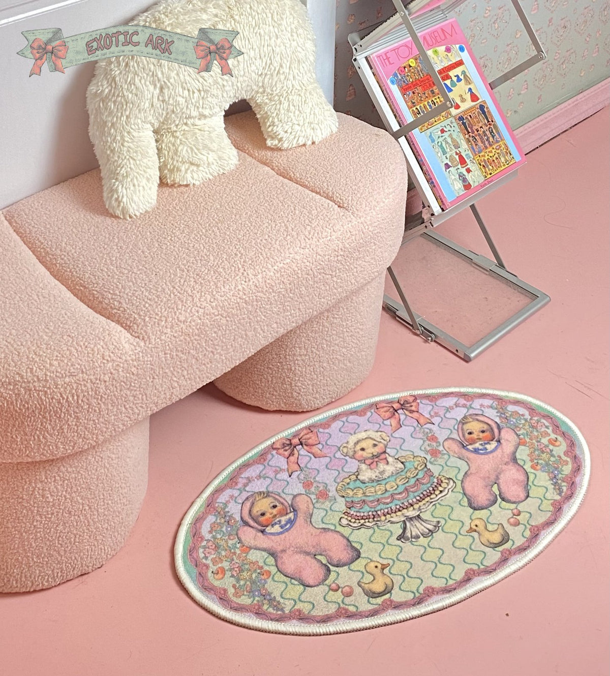 EXOTIC ARK Oval Rug, view 6