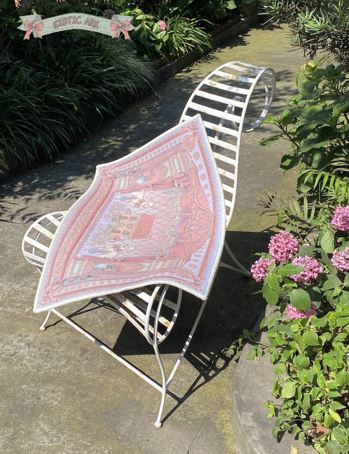EXOTIC ARK Large Square Rug, view 6