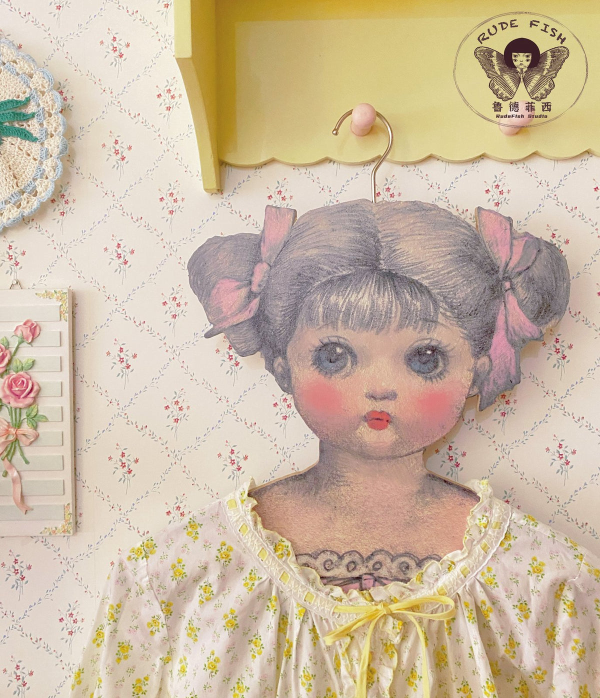 ROOM DOLL Doll Wall Hook, view 7