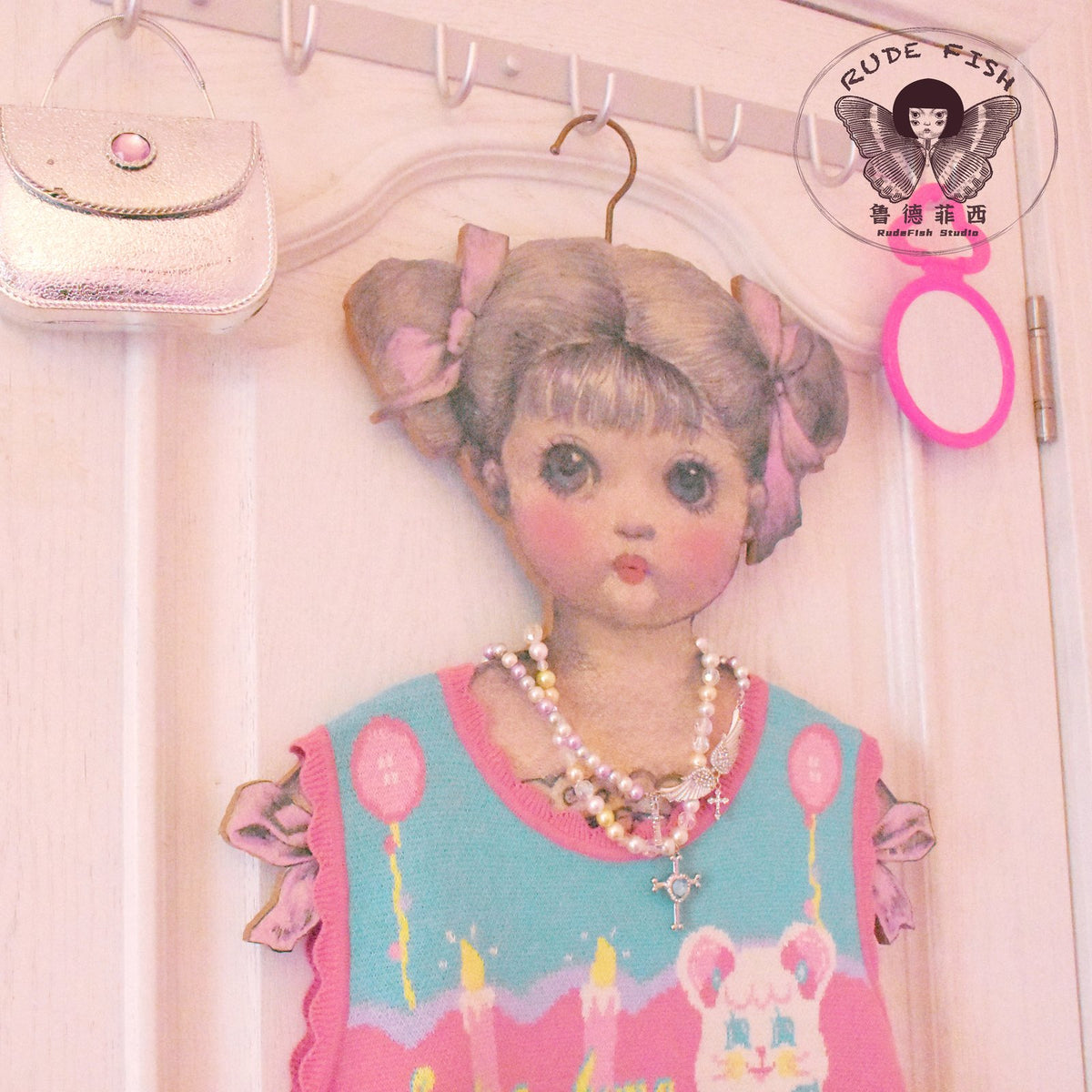 ROOM DOLL Doll Wall Hook, view 10