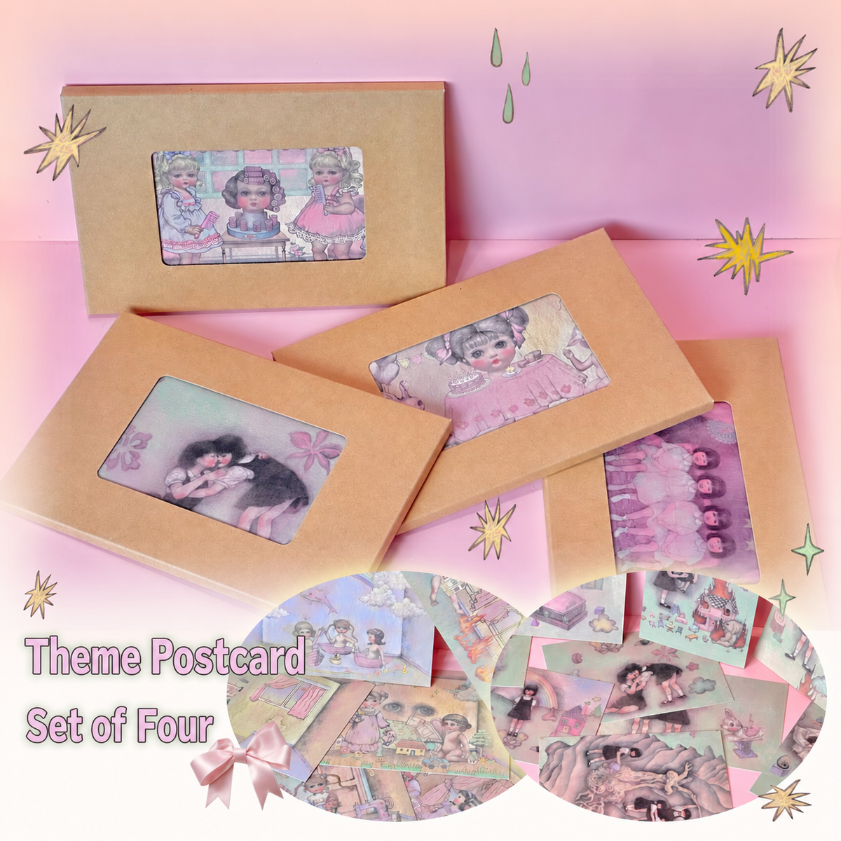 RUDEFISH Postcard Set