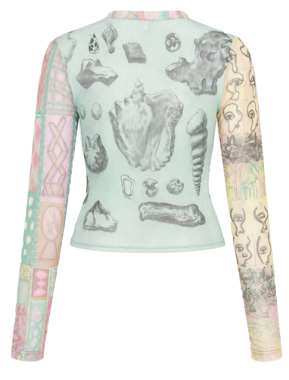 TOOTHMARE Reversible Mesh Base Layer Top, view 2