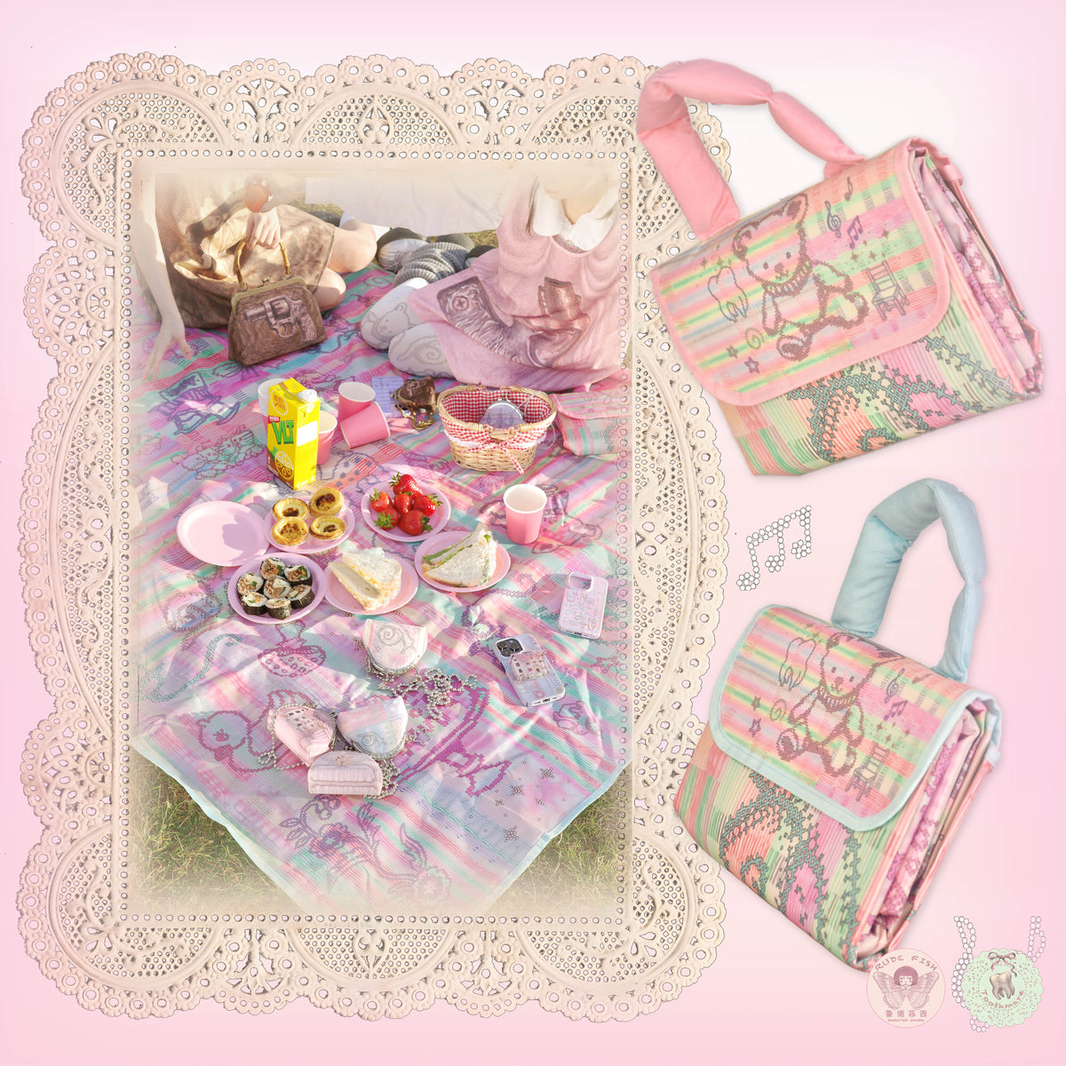 TOOTHMARE Picnic Blanket