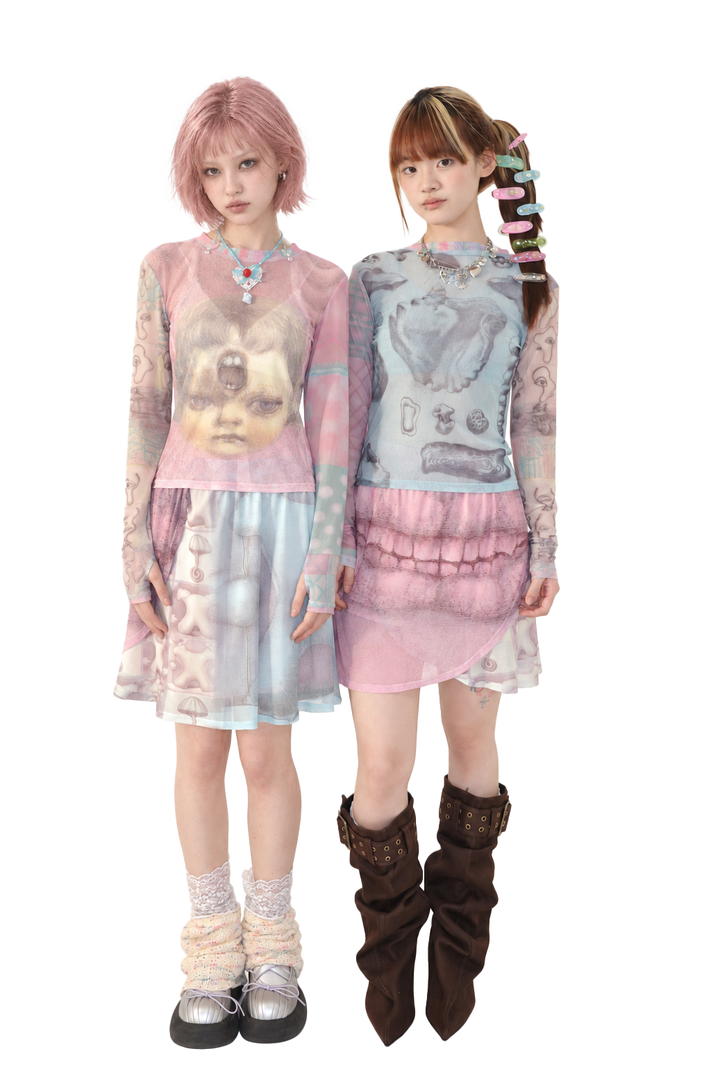 TOOTHMARE Rotating Mesh Skirt