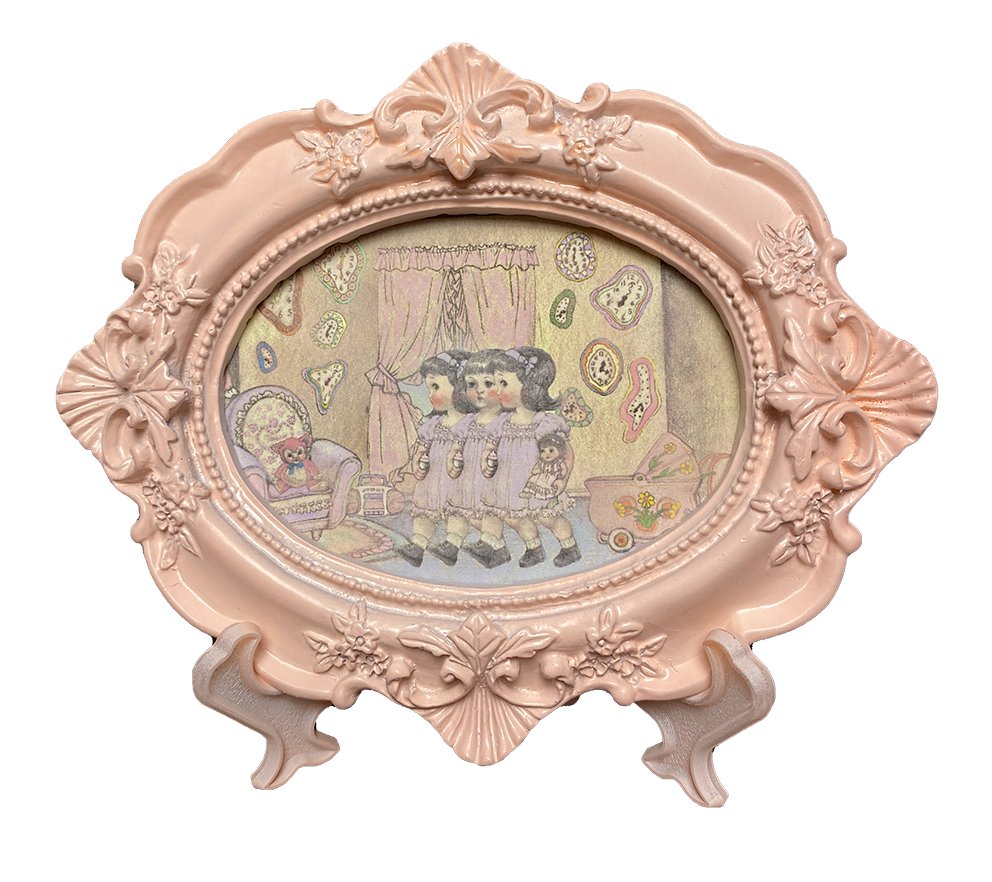 RUDEFISH Pink-Framed Giclée Print, view 9