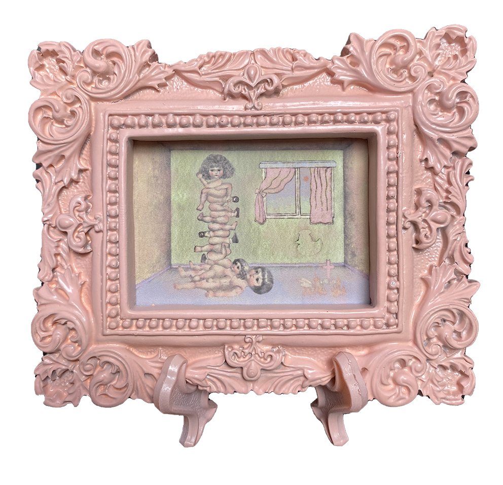 RUDEFISH Pink-Framed Giclée Print, view 18