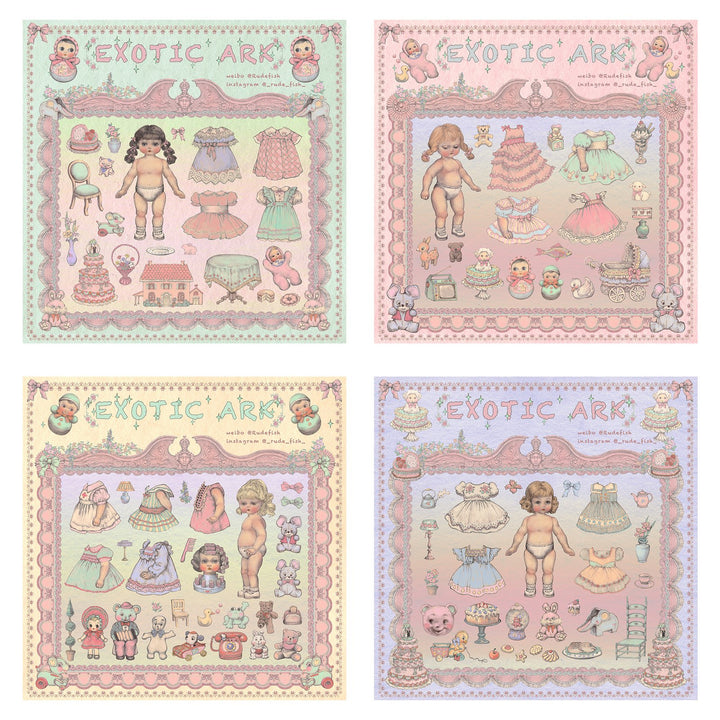 EXOTIC ARK Fabric Poster