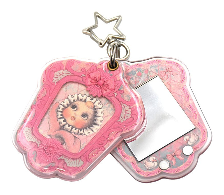 EXOTIC ARK Glitter Acrylic Mirror Charm