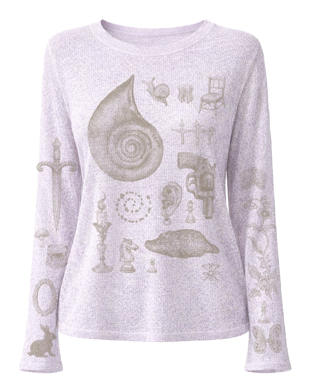 TOOTHMARE Fine Knit in Purple