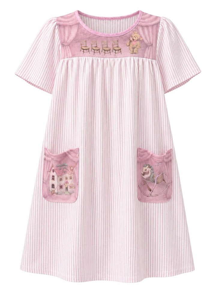 TOOTHMARE Cotton Nightdress