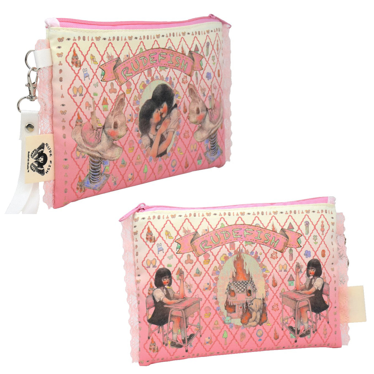 ROOM DOLL Zip Pouch, view 3