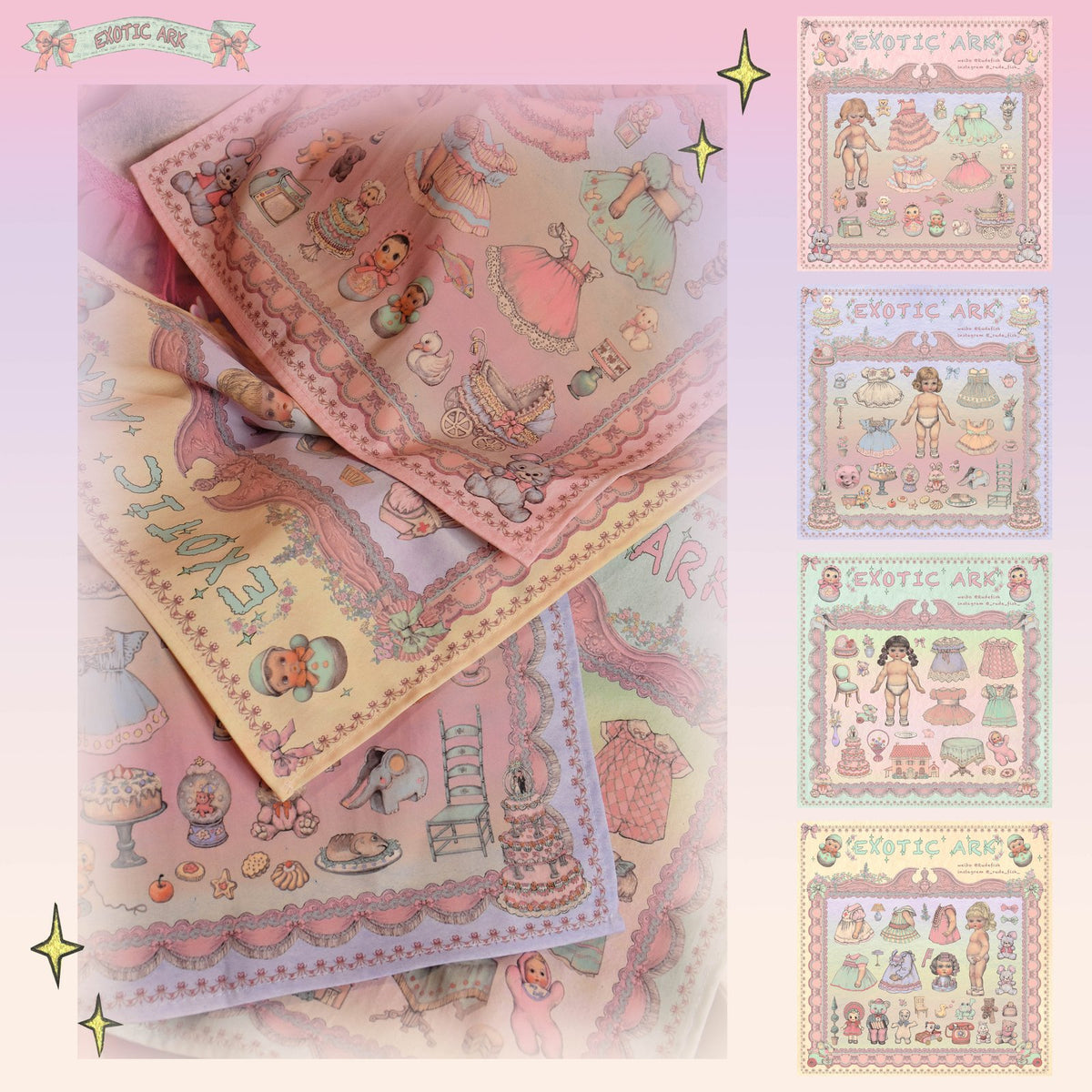 EXOTIC ARK Fabric Poster, view 2