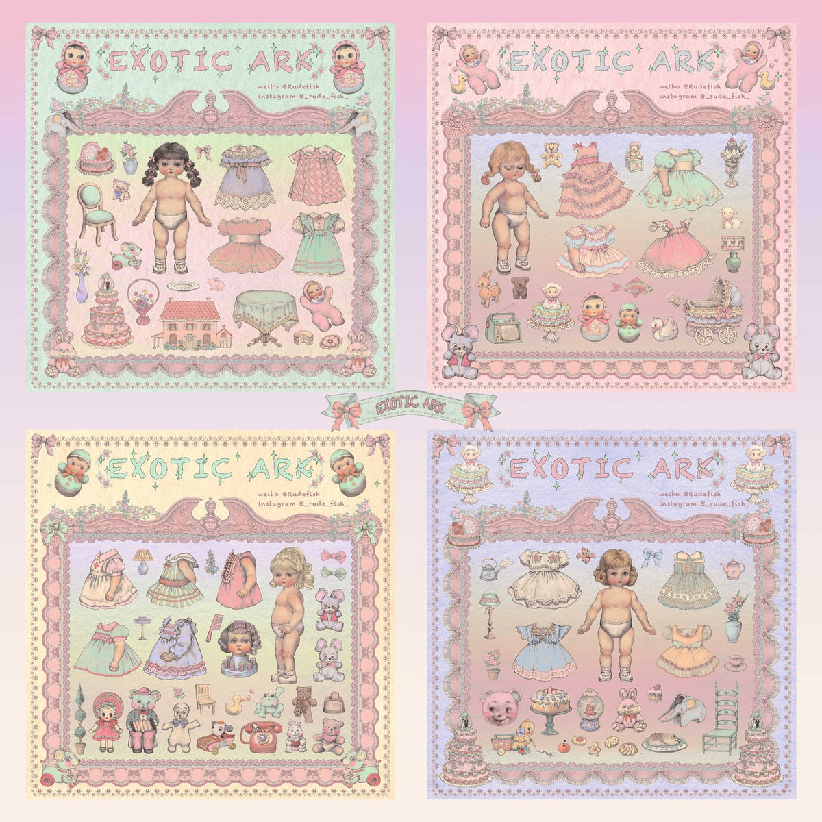 EXOTIC ARK Sticker Set, view 2