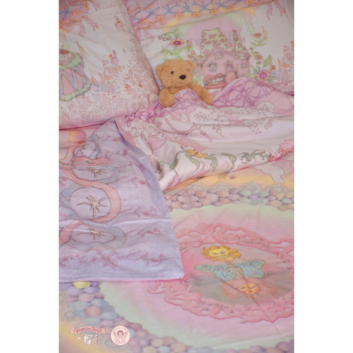 WHISPERING STONES Bedding Set in Pink, view 2