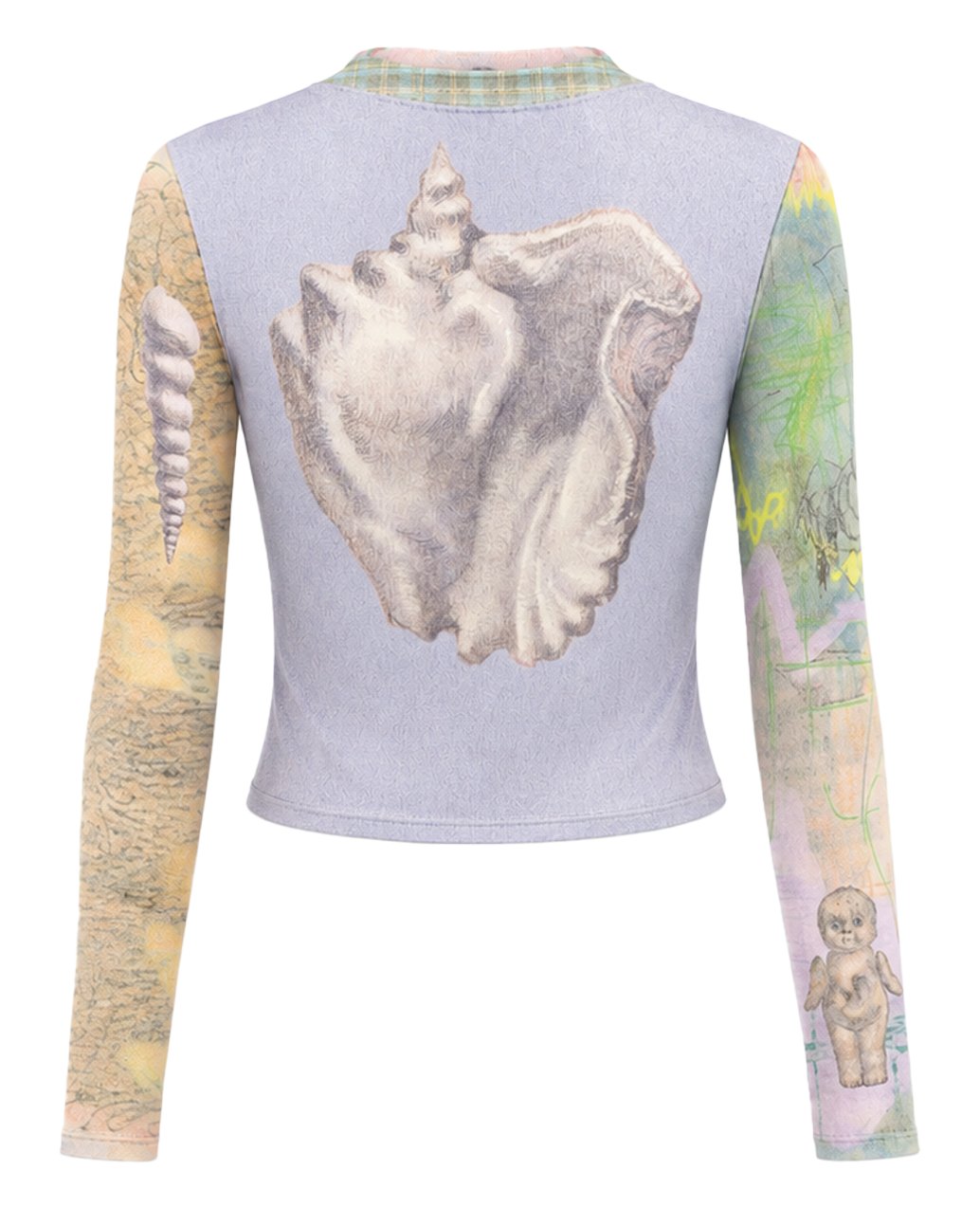 WHISPERING STONES Reversible Mesh Base Layer Top, view 2