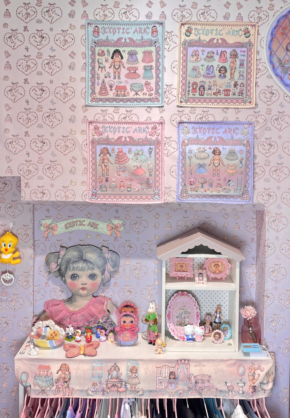 EXOTIC ARK Fabric Poster, view 3
