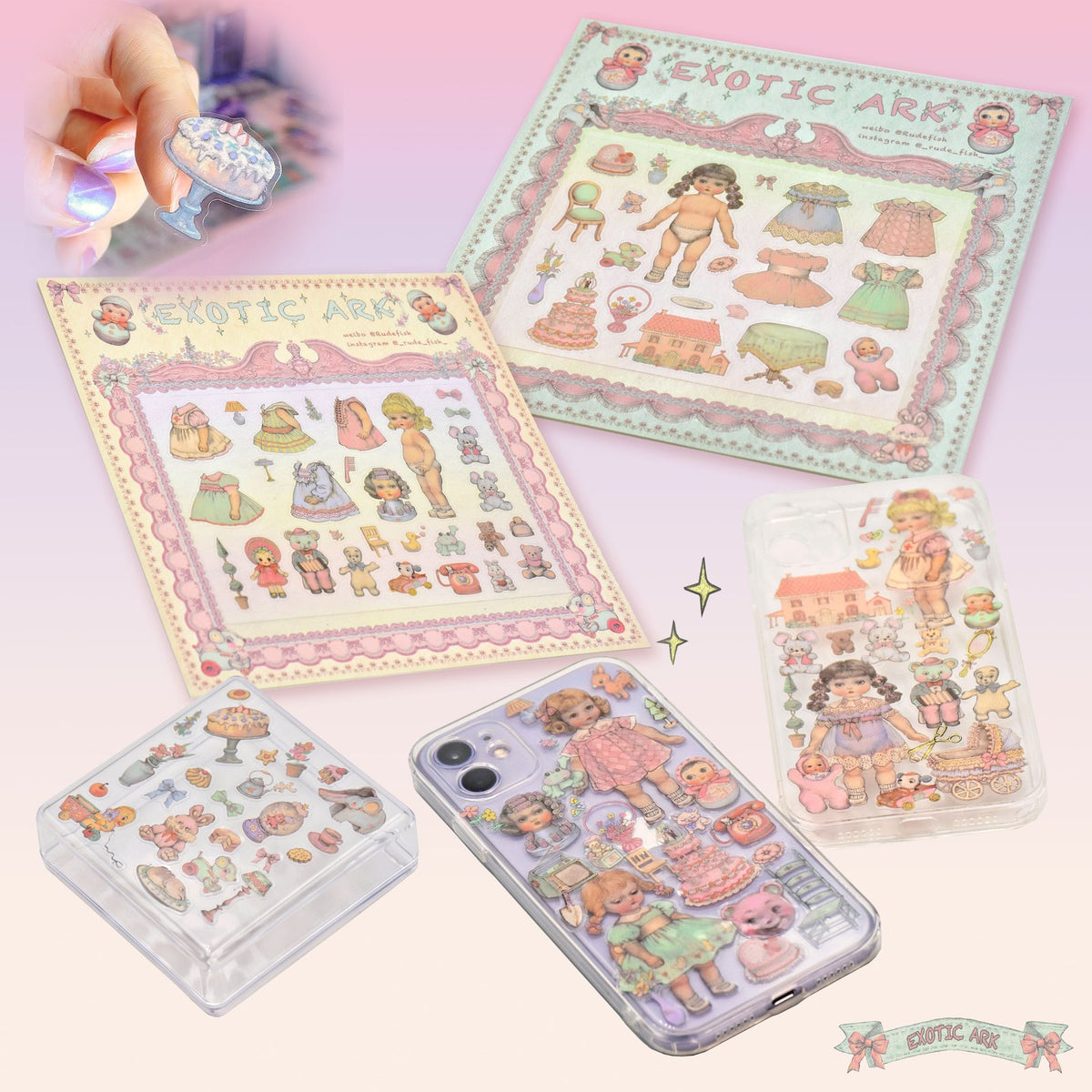 EXOTIC ARK Sticker Set, view 3