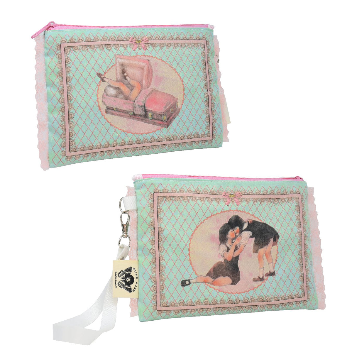 ROOM DOLL Zip Pouch, view 4