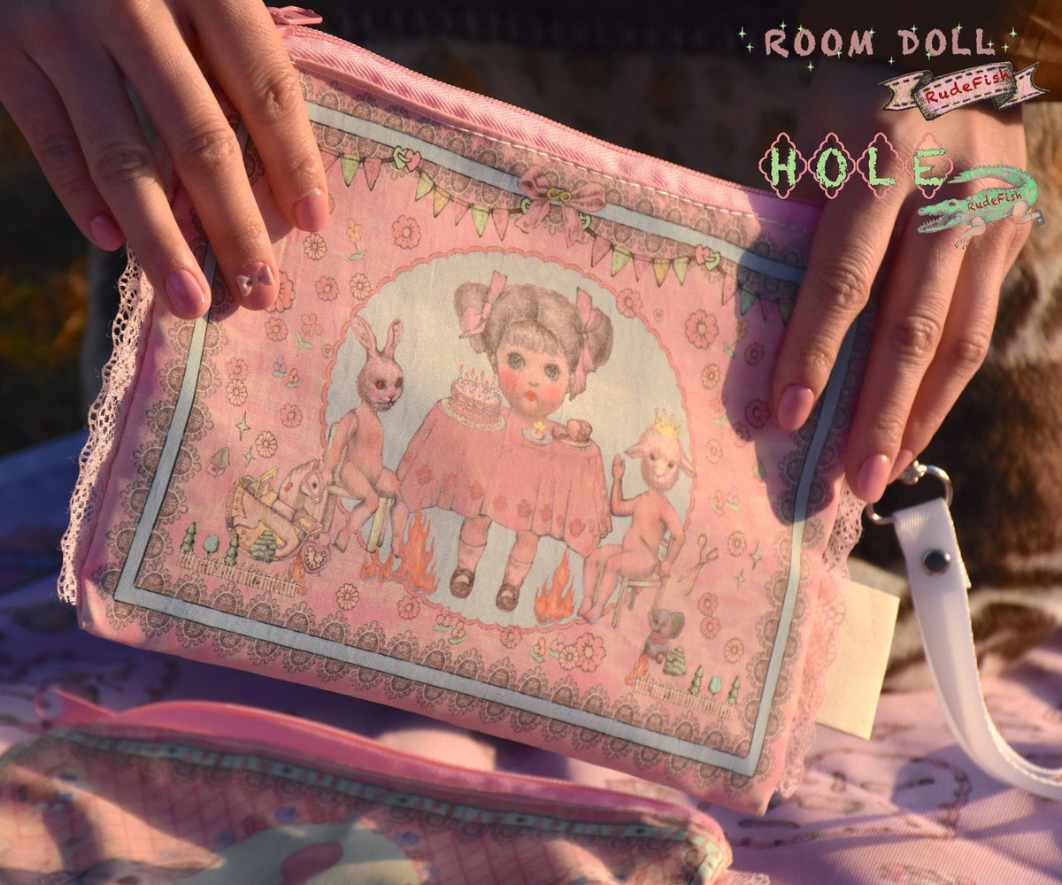 ROOM DOLL Zip Pouch, view 9
