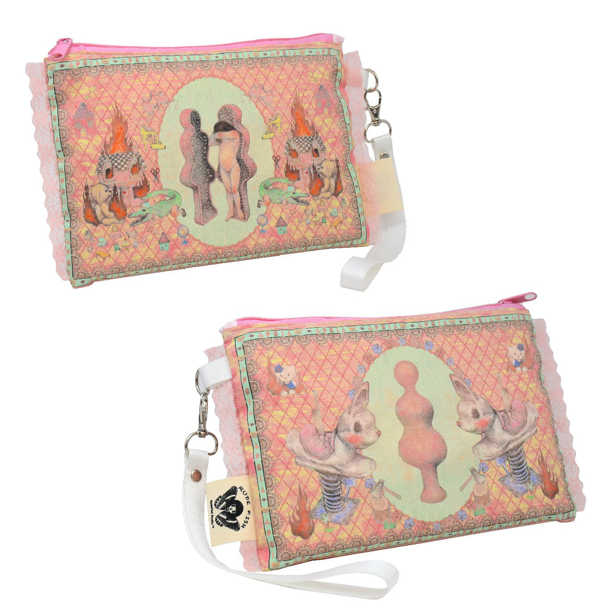ROOM DOLL Zip Pouch, view 5