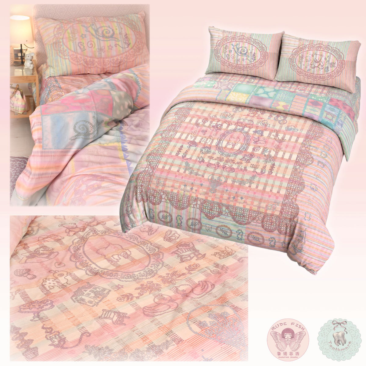 TOOTHMARE Bedding Set, view 4