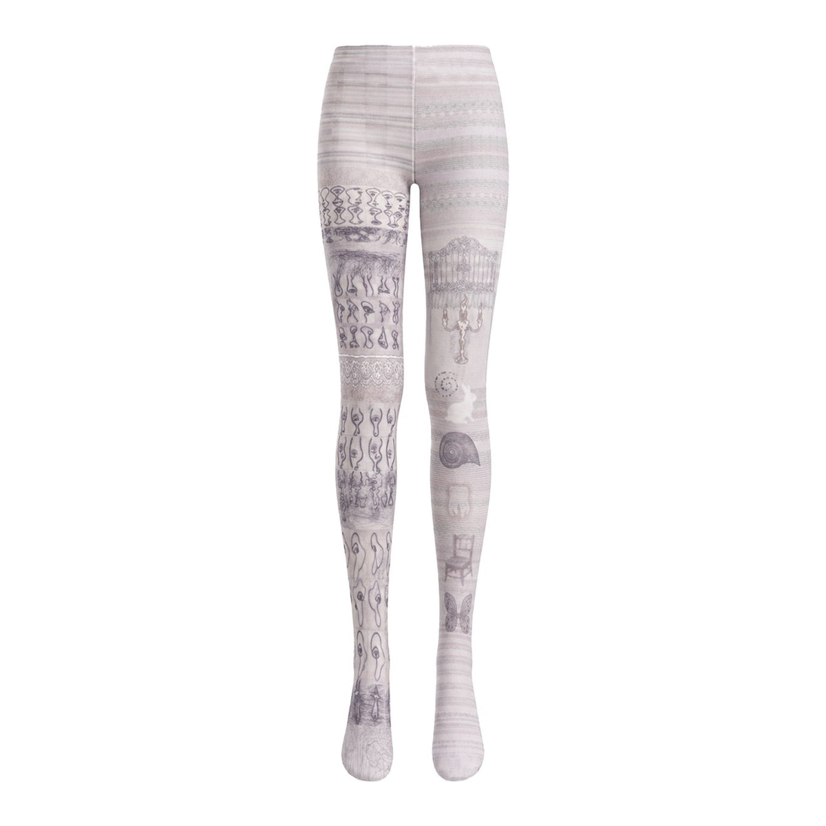 TOOTHMARE Printed Tights 30D, view 8