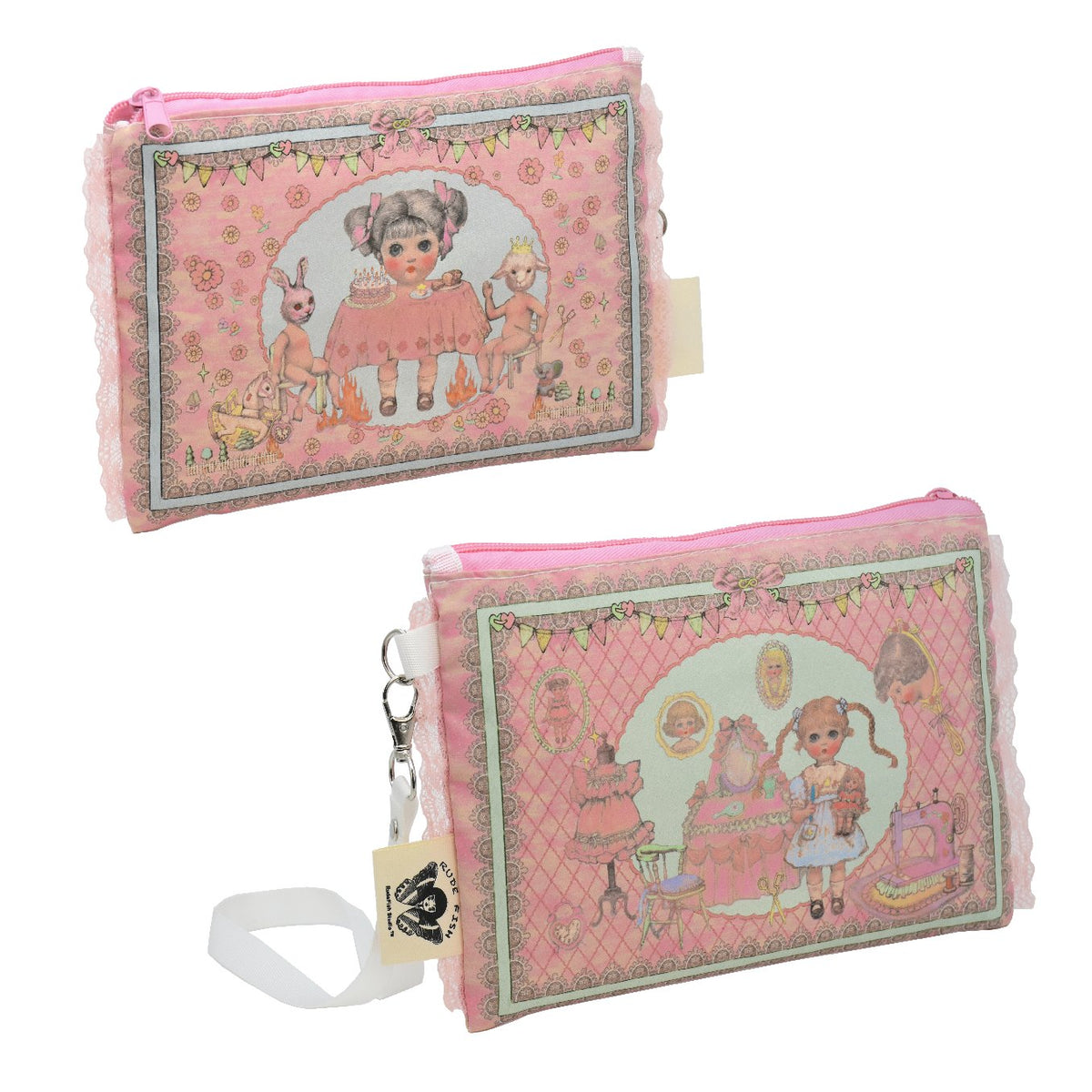 ROOM DOLL Zip Pouch, view 6