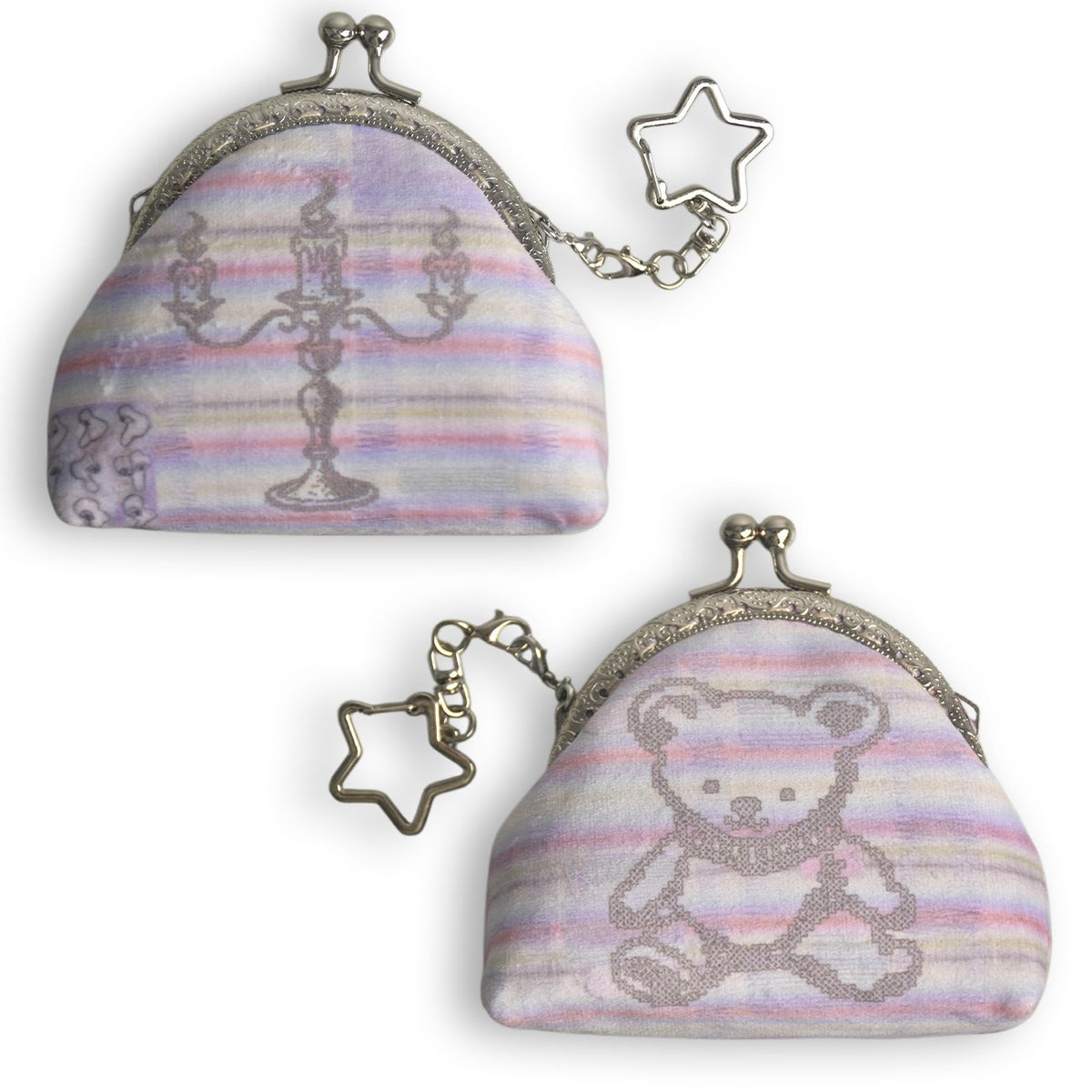 TOOTHMARE Mini Velvet Printed Crossbody Bag, view 10