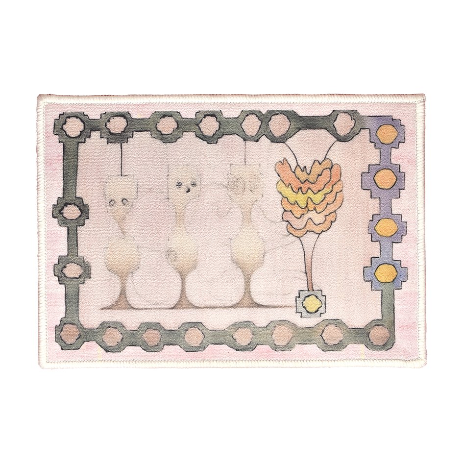 WHISPERING STONES Robot Rug, view 14