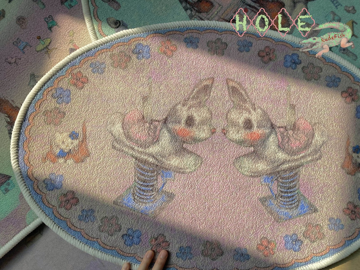 ROOM DOLL Rabbit Rug, view 6