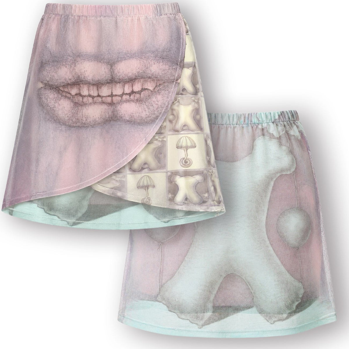 TOOTHMARE Rotating Mesh Skirt, view 7