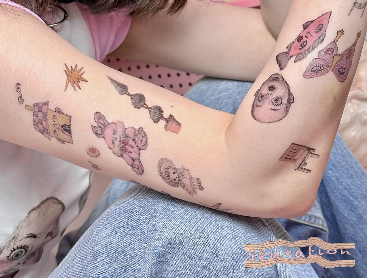 EXOTIC ARK Temporary Tattoo Sheet, view 7