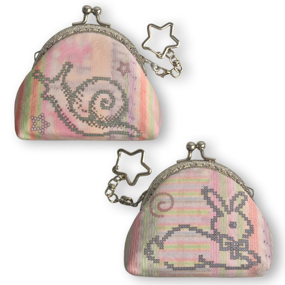 TOOTHMARE Mini Velvet Printed Crossbody Bag, view 11