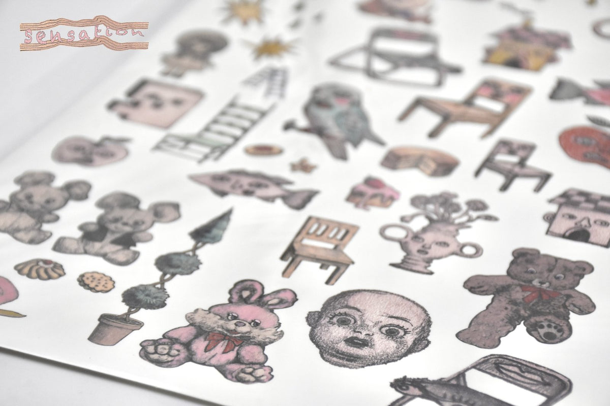 EXOTIC ARK Temporary Tattoo Sheet, view 8