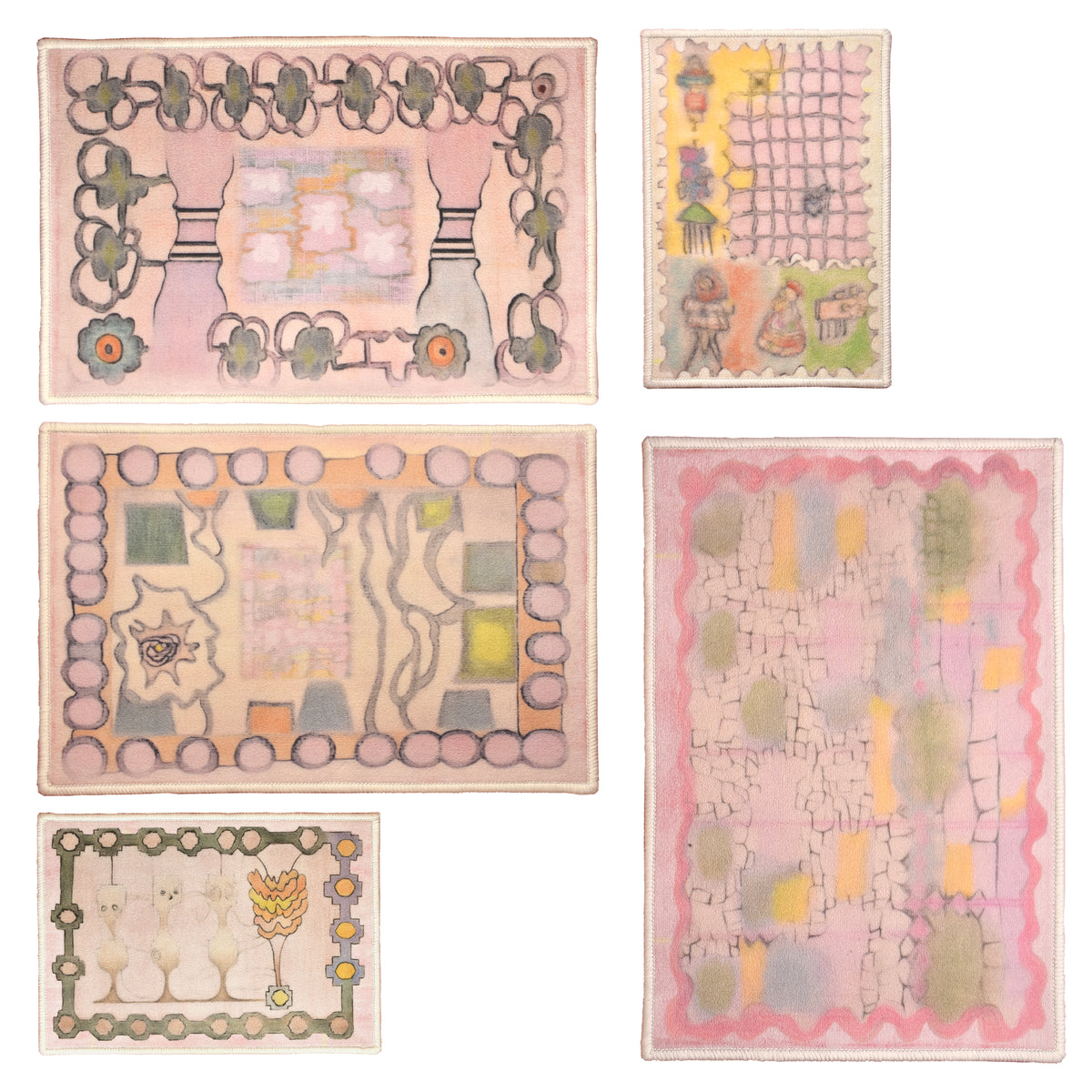 WHISPERING STONES Robot Rug
