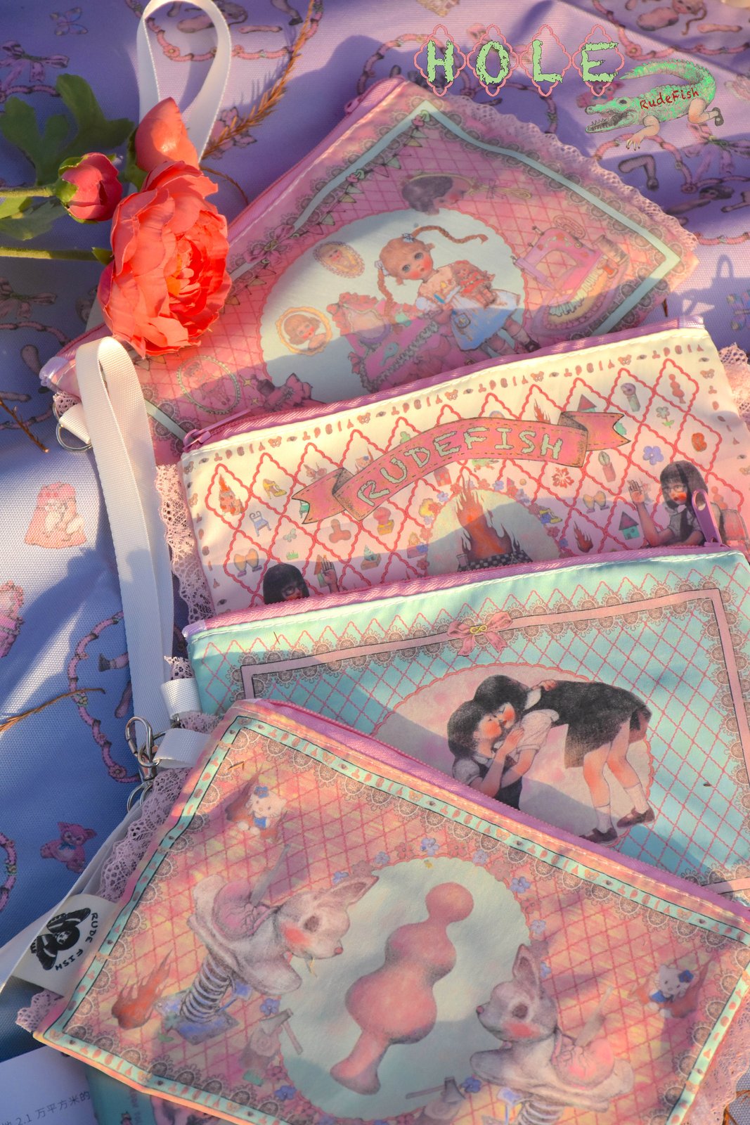 ROOM DOLL Zip Pouch, view 18