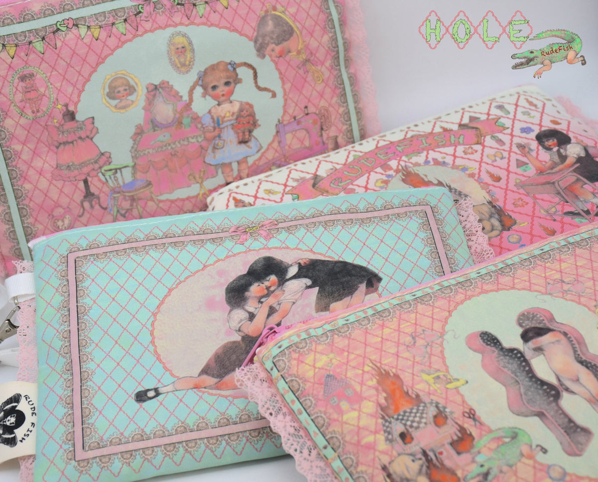ROOM DOLL Zip Pouch, view 2