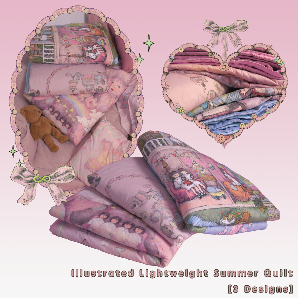 ROOM DOLL Summer Quilt, view 2