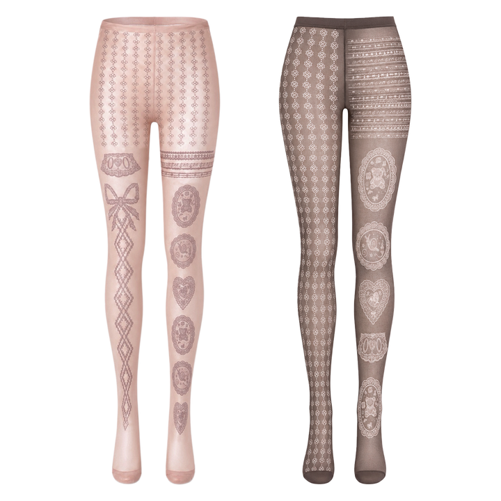 TOOTHMARE Sheer Tights 10D