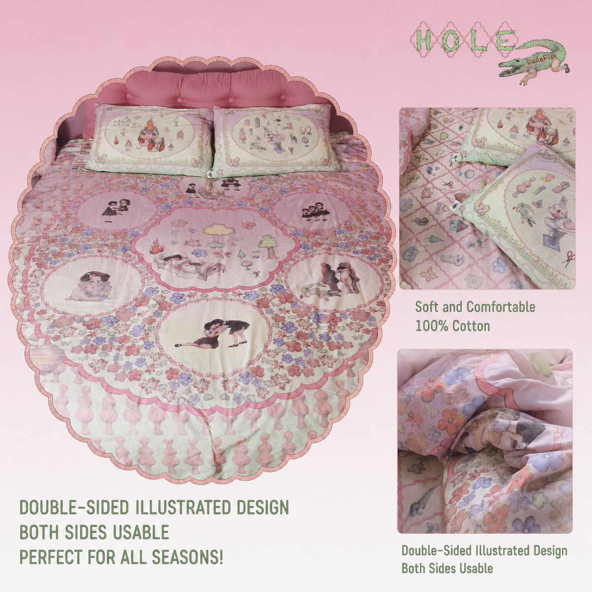 HOLE Bedding Set, view 4