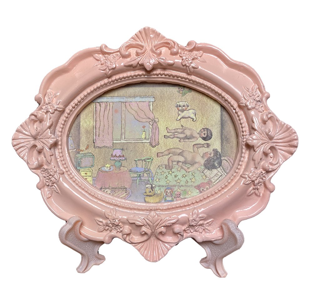 RUDEFISH Pink-Framed Giclée Print, view 7