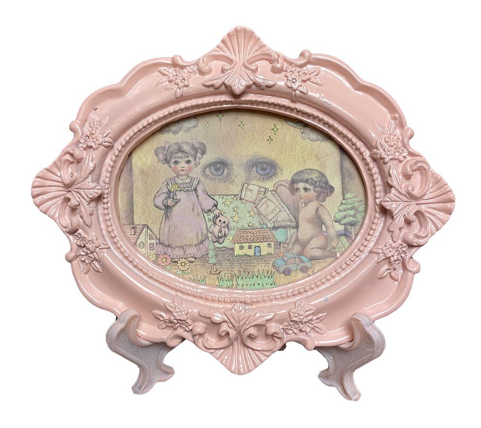 RUDEFISH Pink-Framed Giclée Print, view 8